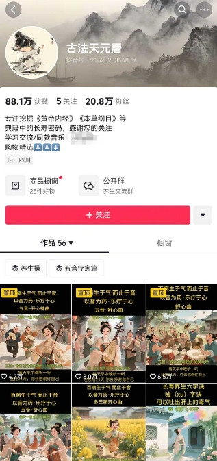 古法五音养生教程,五音疗愈的视频的制作方法,2-4小时就能学会,作者10天涨粉10W 2 古法五音养生教程,五音疗愈的视频的制作方法,2-4小时就能学会,作者10天涨粉10W