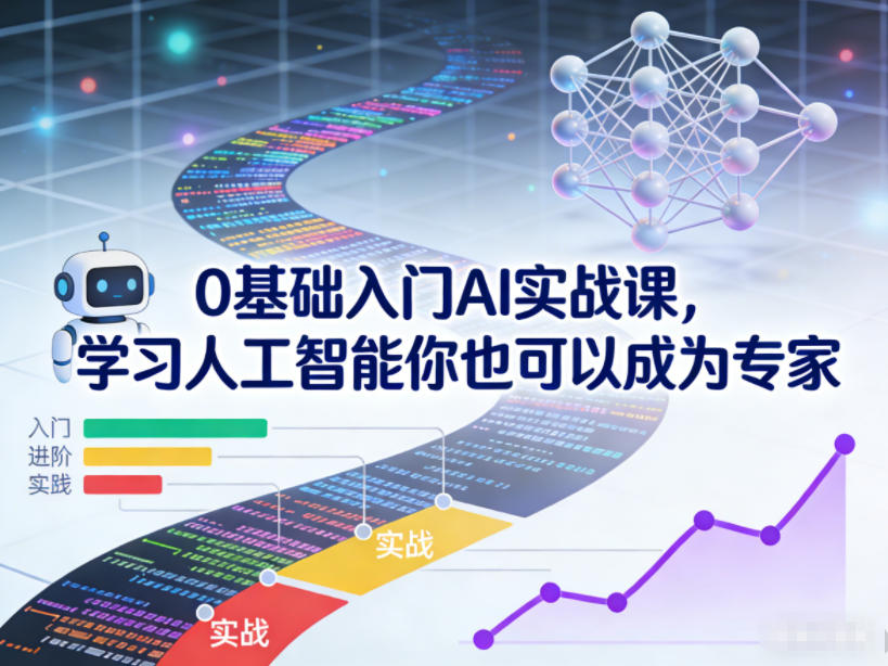 0基础入门AI实战课,学习人工智能你也可以成为专家 1 0基础入门AI实战课,学习人工智能你也可以成为专家