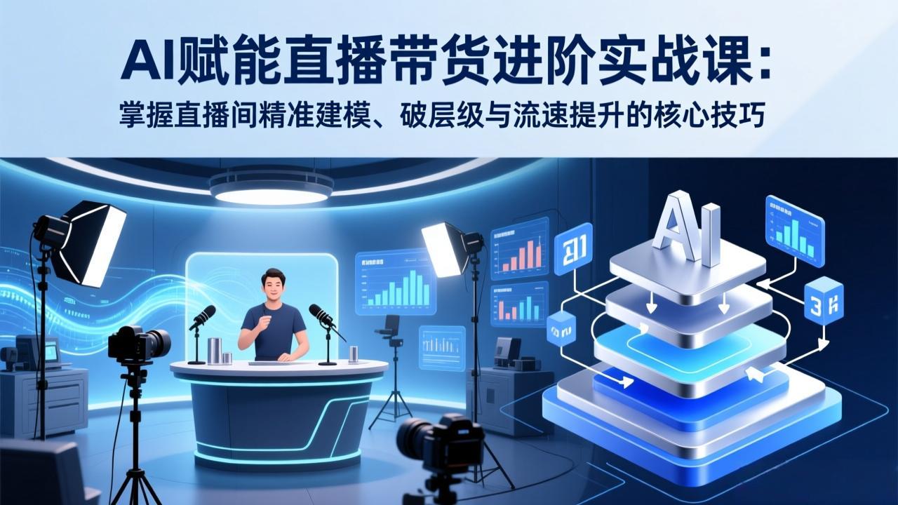 AI赋能直播带货进阶实战课:掌握直播间精准建模、破层级与流速提升的核心技巧 1 20260220165720 6998927007a7e