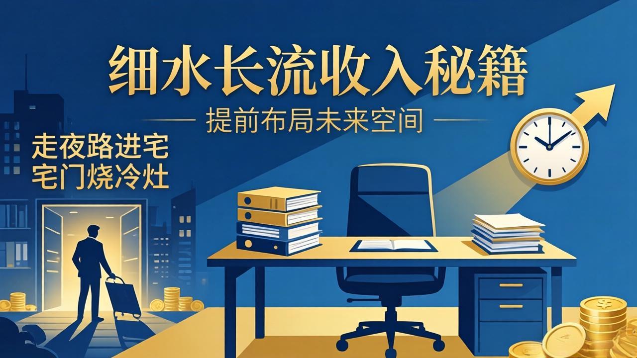 某付费文章:细水长流收入秘籍:走夜路进宅门烧冷灶,提前布局未来空间 1 20260402135658 69ce75aaac2fd