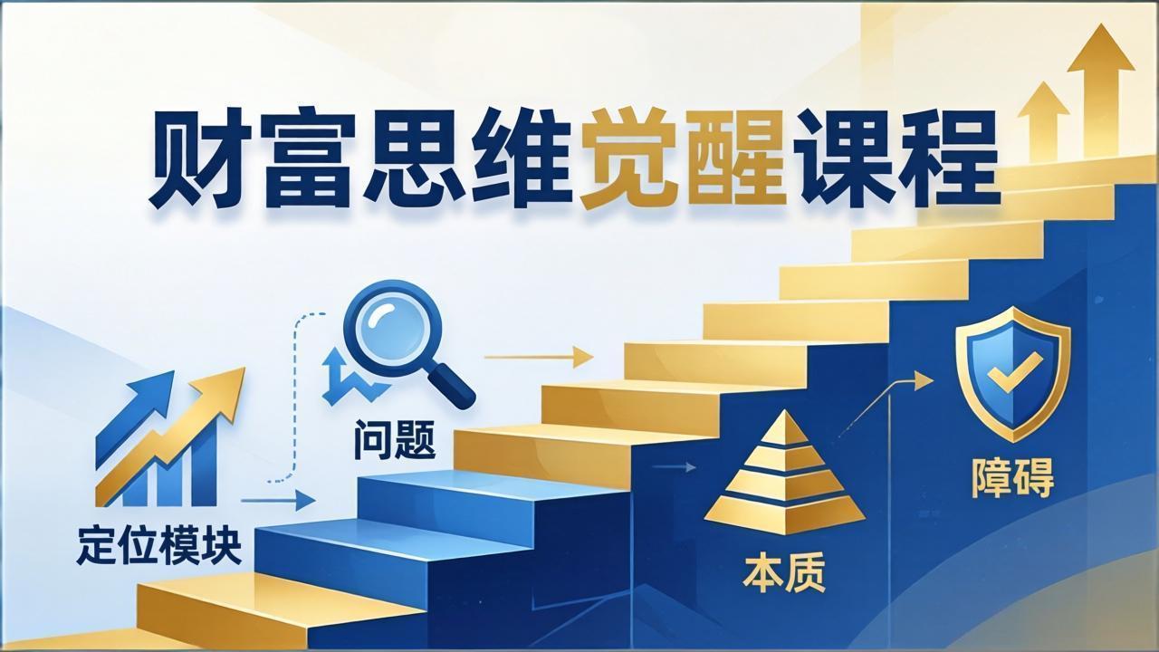财富思维觉醒第十期:3天大课四大模块,精准定位问题看清本质,扫清人生障碍 1 20260404151641 69d12b591d0a0