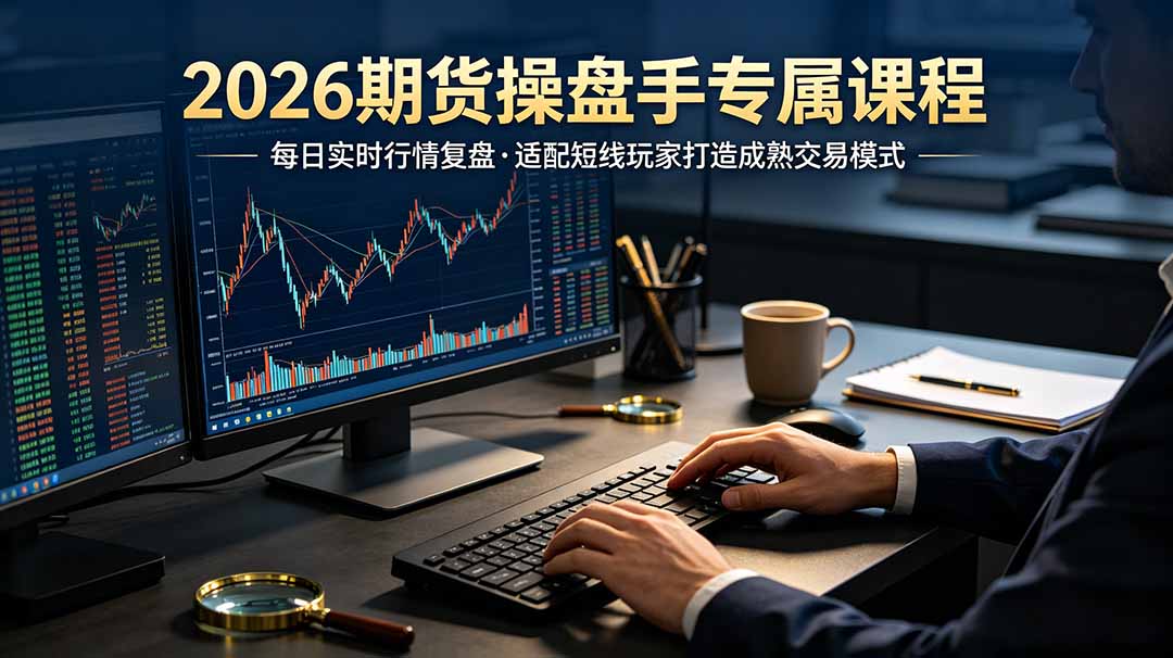 2026期货操盘手专属课程-更新7月11,每日实时行情复盘,适配短线玩家打造成熟交易模式 1 20260713095409 6a54b5c15457d