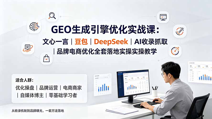 GEO生成引擎优化实战课:文心一言|豆包|DeepSeek|AI收录抓取|品牌电商优化全套落地实操教学 1 20260721144334 6a5f85961a534