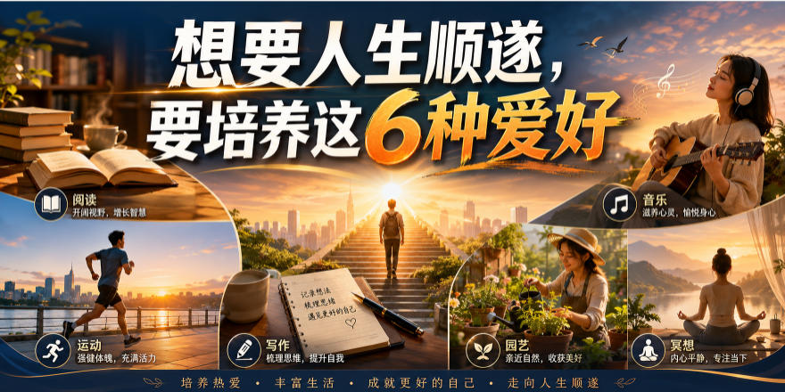 公众号付费文章:想要人生顺遂,要培养这6种爱好 1 公众号付费文章:想要人生顺遂,要培养这6种爱好