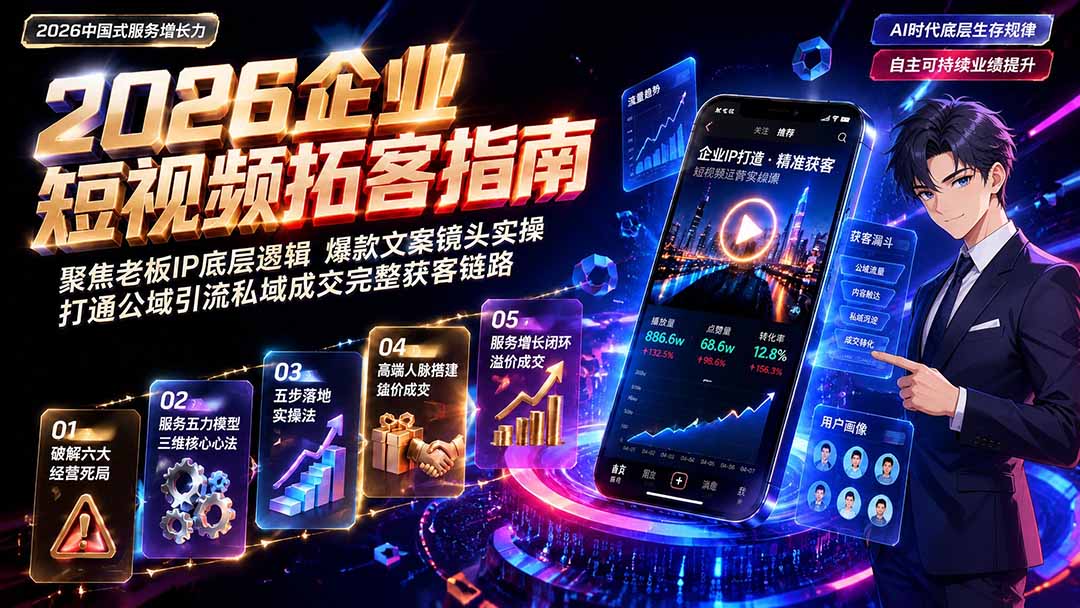 2026AI时代服务增长力实战课-无水印|五力模型三维心法教学,破解门店客源流失低价内卷实现长效业绩增长 1 20260803073159 6a7043efd562a