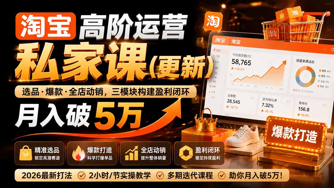 淘宝高阶运营私家课(更新26年 1 20260806141026 6a7495d269b94