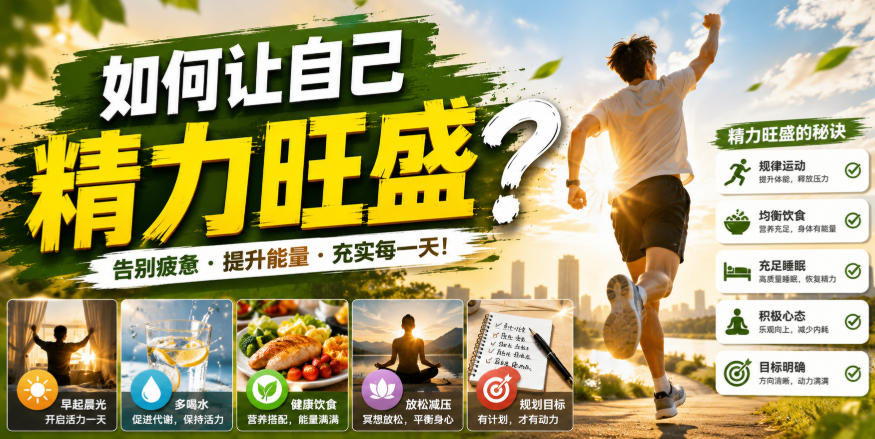 付费文章:如何让自己精力旺盛? 1 付费文章:如何让自己精力旺盛?