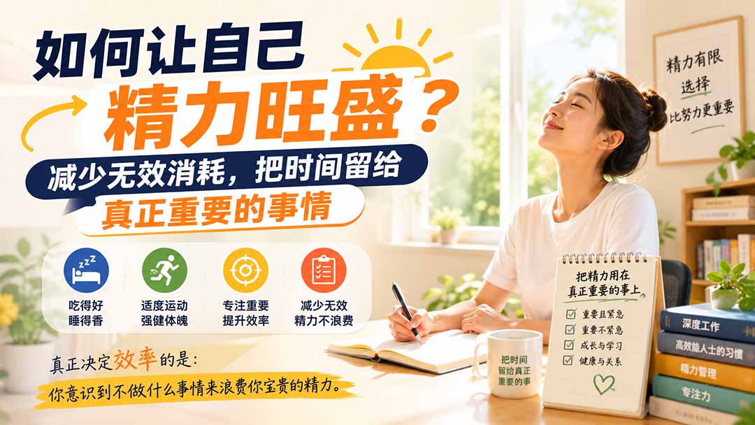 付费文章:如何让自己精力旺盛?减少无效消耗,把时间留给真正重要的事情 1 20260826132156 6a8ee8749d6da