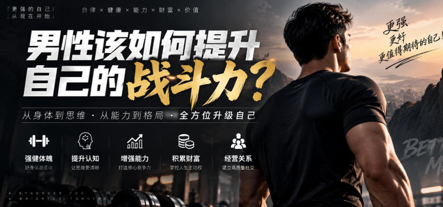 付费文章:男性该如何提升自己的战斗力? 1 付费文章:男性该如何提升自己的战斗力?