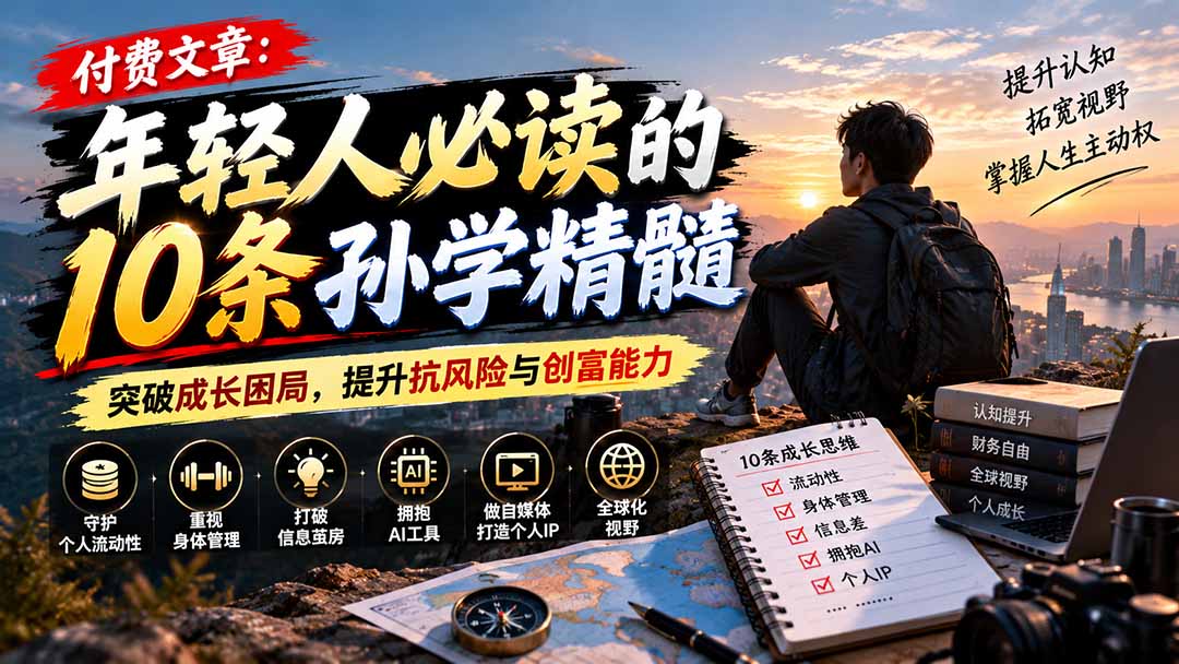 付费文章:年轻人必读的10条孙学精髓,突破成长困局,提升抗风险与创富能力 1 20261024104130 6adc8b5a90d94