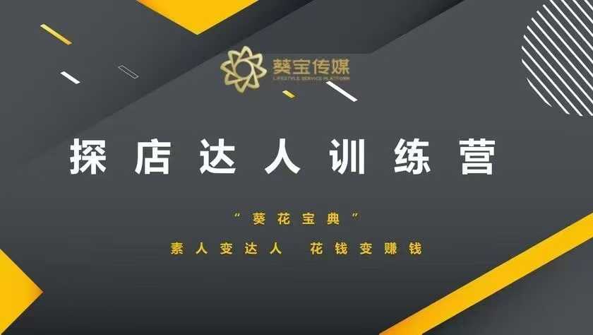 探店达人训练营，素人变达人，花钱变赚钱 - 网创智库网创-网赚-电商-tk-出海-AI-抖音-快手-小红书-视频号-玩法-创业-小程序-公众号-私域-s粉网创智库