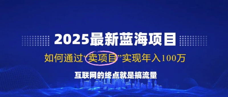 2025最新蓝海项目，零门槛轻松复制，月入10万+，新手也能操作！网创-网赚-电商-tk-出海-AI-抖音-快手-小红书-视频号-玩法-创业-小程序-公众号-私域-s粉网创智库