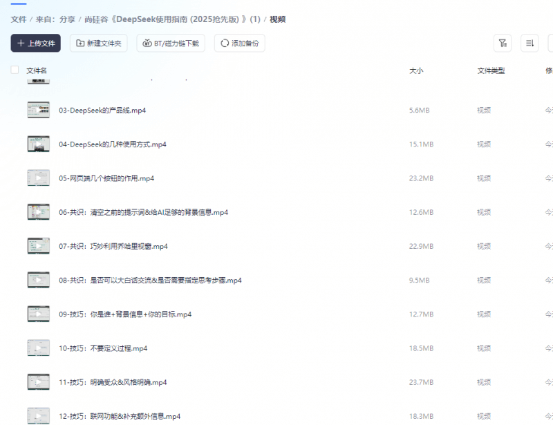 尚硅谷《DeepSeek使用指南 (2025抢先版) 》(1)网创-网赚-电商-tk-出海-AI-抖音-快手-小红书-视频号-玩法-创业-小程序-公众号-私域-s粉网创智库