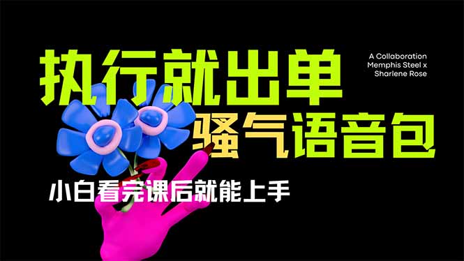 爆火全网的开车导航骚气语音包,只要执行就出单，小白看完课程就能实操…网创-网赚-电商-tk-出海-AI-抖音-快手-小红书-视频号-玩法-创业-小程序-公众号-私域-s粉网创智库