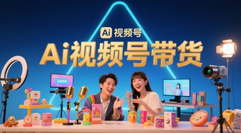 风口已至！AI视频号带货轻松月入过1W，99%的普通人却卡在内容制作门槛网创-网赚-电商-tk-出海-AI-抖音-快手-小红书-视频号-玩法-创业-小程序-公众号-私域-s粉网创智库