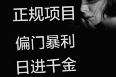 利用人们同情心的偏门赚钱项目日入1000（勿操作）网创-网赚-电商-tk-出海-AI-抖音-快手-小红书-视频号-玩法-创业-小程序-公众号-私域-s粉网创智库