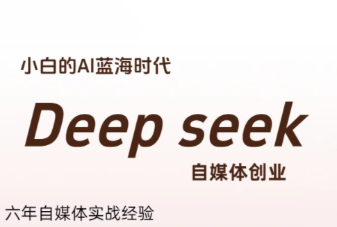 冰冰老师·普通人如何利用Deepseek创业网创-网赚-电商-tk-出海-AI-抖音-快手-小红书-视频号-玩法-创业-小程序-公众号-私域-s粉网创智库