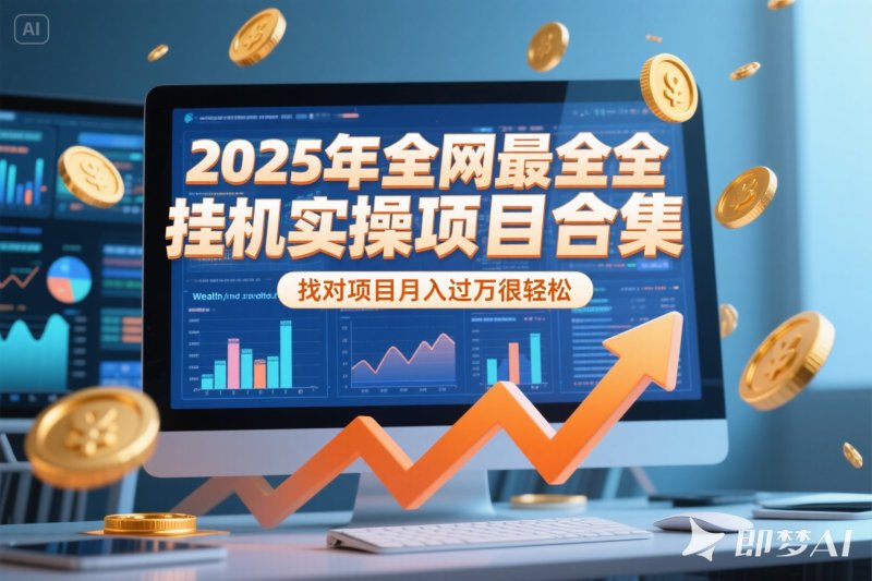 2025年挂机实操项目实操演练，挂机类型，AI直播类型，轻资产创业类型…网创-网赚-电商-tk-出海-AI-抖音-快手-小红书-视频号-玩法-创业-小程序-公众号-私域-s粉网创智库