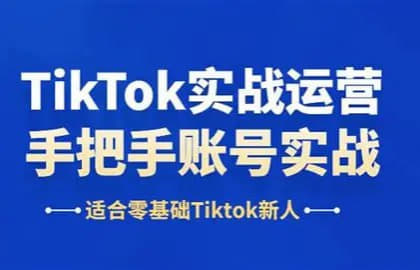 大卖家孵化中心TikTok实操课，手把手教你快速起号变现网创-网赚-电商-tk-出海-AI-抖音-快手-小红书-视频号-玩法-创业-小程序-公众号-私域-s粉网创智库