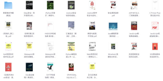黑客技术学习书籍大合集网创-网赚-电商-tk-出海-AI-抖音-快手-小红书-视频号-玩法-创业-小程序-公众号-私域-s粉网创智库