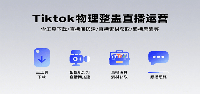 Tiktok物理整蛊直播运营，包含工具下载/直播间搭建/直播素材获取/跟播思路等 - 网创智库网创-网赚-电商-tk-出海-AI-抖音-快手-小红书-视频号-玩法-创业-小程序-公众号-私域-s粉网创智库