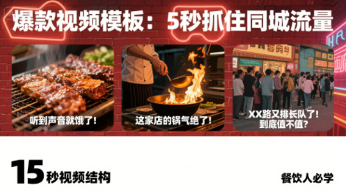 白泽老师·餐饮实体店短视频爆店网创-网赚-电商-tk-出海-AI-抖音-快手-小红书-视频号-玩法-创业-小程序-公众号-私域-s粉网创智库