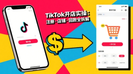 TikTok从开店到投流的进阶课，从基础实操到高阶技巧一网打尽网创-网赚-电商-tk-出海-AI-抖音-快手-小红书-视频号-玩法-创业-小程序-公众号-私域-s粉网创智库
