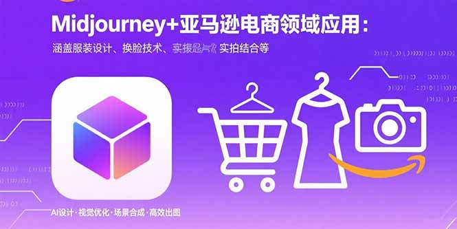 Midjourney+电商领域商业应用:涵盖服装设计、换脸技术、实拍结合等网创-网赚-电商-tk-出海-AI-抖音-快手-小红书-视频号-玩法-创业-小程序-公众号-私域-s粉网创智库