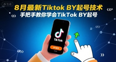 8月最新Tiktok搬运起号技术，手把手教你学会TikTok搬运起号网创-网赚-电商-tk-出海-AI-抖音-快手-小红书-视频号-玩法-创业-小程序-公众号-私域-s粉网创智库