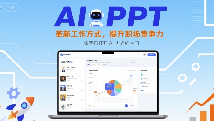 AI+PPT：革新工作方式，提升职场竞争力，一课带你打开 AI 世界的大门网创-网赚-电商-tk-出海-AI-抖音-快手-小红书-视频号-玩法-创业-小程序-公众号-私域-s粉网创智库