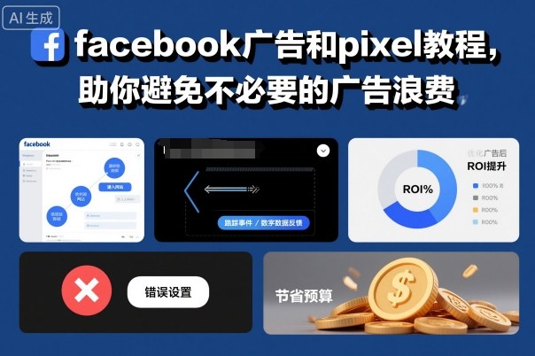 facebook广告和pixel教程，助你避免不必要的广告浪费网创-网赚-电商-tk-出海-AI-抖音-快手-小红书-视频号-玩法-创业-小程序-公众号-私域-s粉网创智库