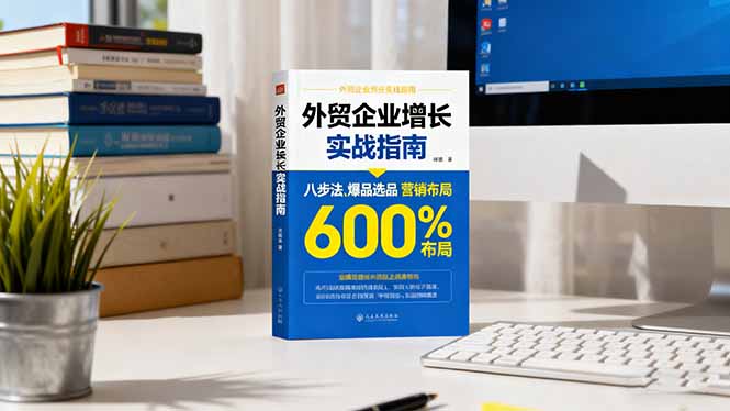 外贸企业增长实战指南,八步法、爆品选品、营销布局,业绩增长300%网创-网赚-电商-tk-出海-AI-抖音-快手-小红书-视频号-玩法-创业-小程序-公众号-私域-s粉网创智库