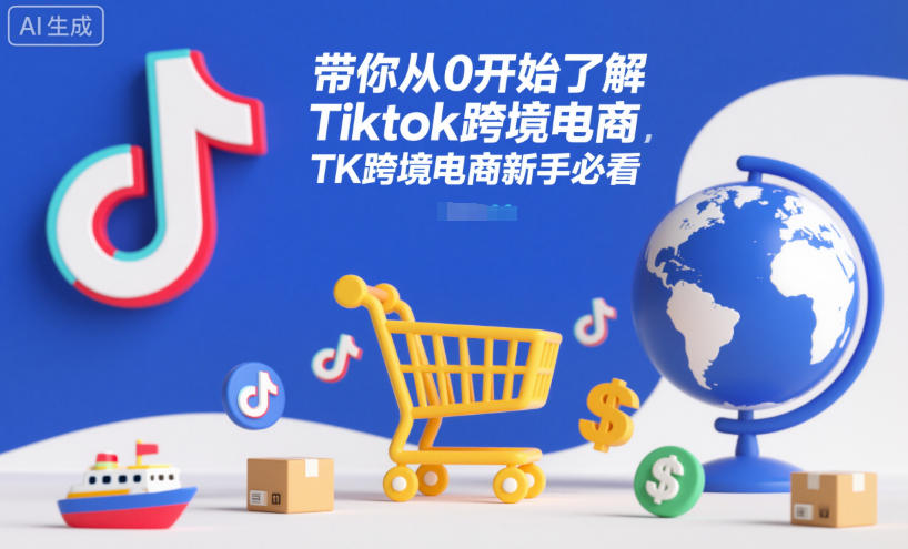 带你从0开始了解Tiktok跨境电商，TK跨境电商新手必看 - 网创智库网创-网赚-电商-tk-出海-AI-抖音-快手-小红书-视频号-玩法-创业-小程序-公众号-私域-s粉网创智库