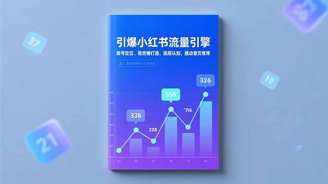 引爆小红书流量引擎，账号定位、视觉锤打造、底层认知，撬动首页推荐网创-网赚-电商-tk-出海-AI-抖音-快手-小红书-视频号-玩法-创业-小程序-公众号-私域-s粉网创智库