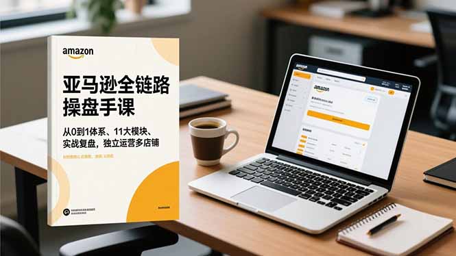 亚马逊全链路操盘手课，从0到1体系、11大模块、实战复盘，独立运营多店铺网创-网赚-电商-tk-出海-AI-抖音-快手-小红书-视频号-玩法-创业-小程序-公众号-私域-s粉网创智库