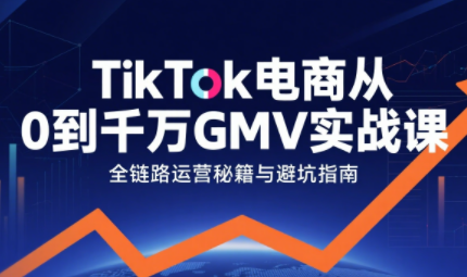 三千老师·TikTok电商从0到千万GMV实战课(更新)网创-网赚-电商-tk-出海-AI-抖音-快手-小红书-视频号-玩法-创业-小程序-公众号-私域-s粉网创智库