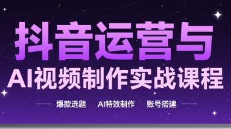 高姐·AI+运营玩转抖音(更新2026)网创-网赚-电商-tk-出海-AI-抖音-快手-小红书-视频号-玩法-创业-小程序-公众号-私域-s粉网创智库