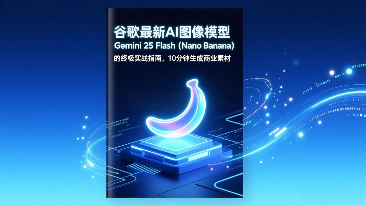 谷歌最新AI图像模型Gemini 2.5 Flash(Nano Banana - 网创智库网创-网赚-电商-tk-出海-AI-抖音-快手-小红书-视频号-玩法-创业-小程序-公众号-私域-s粉网创智库