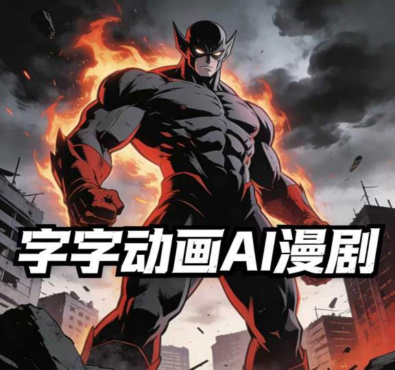 字字动画AI漫剧2026年第1期系统课程，小白看完就能学会实操的漫剧课，单人月收1-3W网创-网赚-电商-tk-出海-AI-抖音-快手-小红书-视频号-玩法-创业-小程序-公众号-私域-s粉网创智库