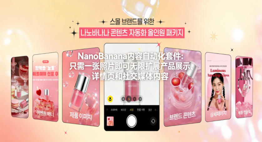NanoBanana内容自动化套件：只需一张照片即可无限扩展产品展示、详情页和社交媒体内容！ - 网创智库网创-网赚-电商-tk-出海-AI-抖音-快手-小红书-视频号-玩法-创业-小程序-公众号-私域-s粉网创智库