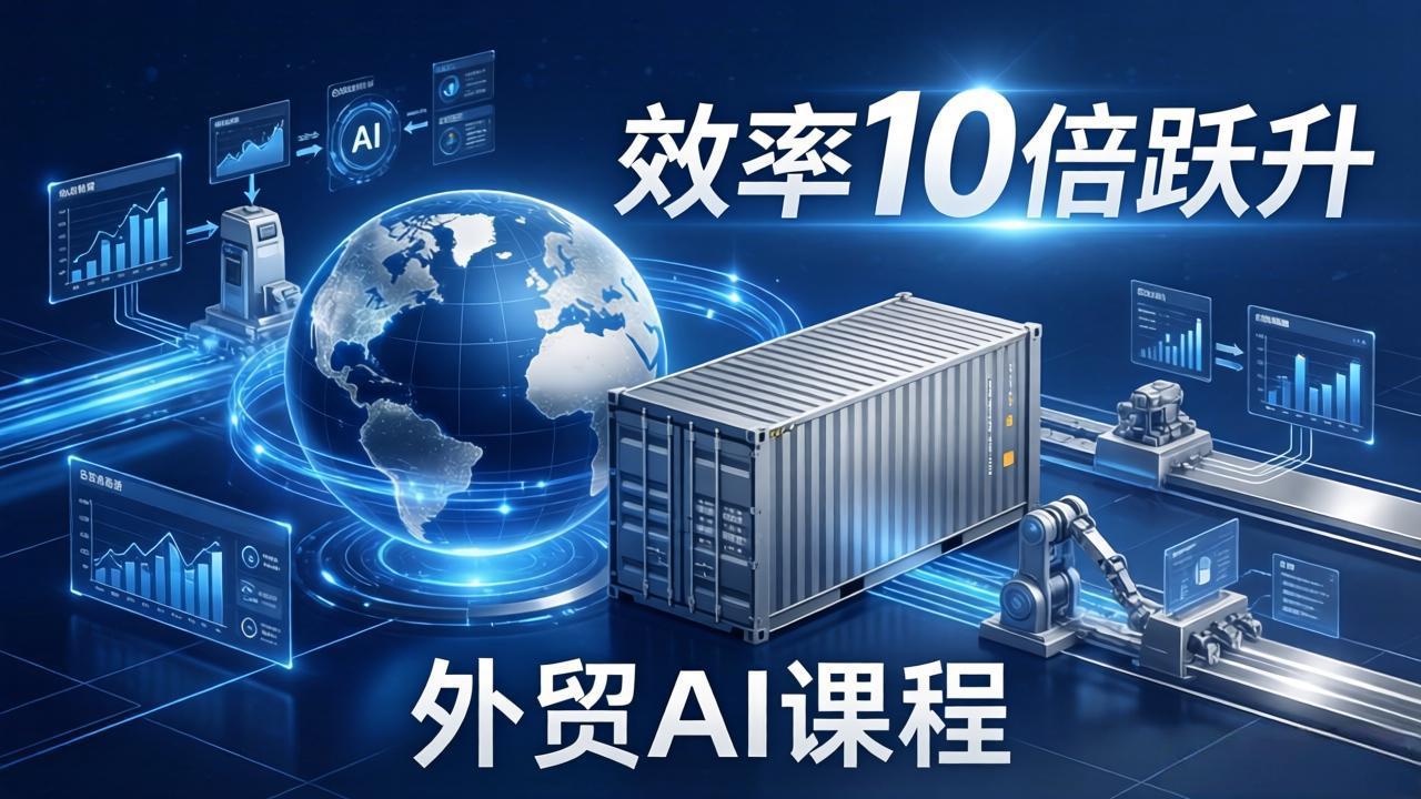 外贸人AI破局课：从零部署n8n搭建数字员工，让AI自动执行复杂工作流，效率10倍跃升 - 网创智库网创-网赚-电商-tk-出海-AI-抖音-快手-小红书-视频号-玩法-创业-小程序-公众号-私域-s粉网创智库
