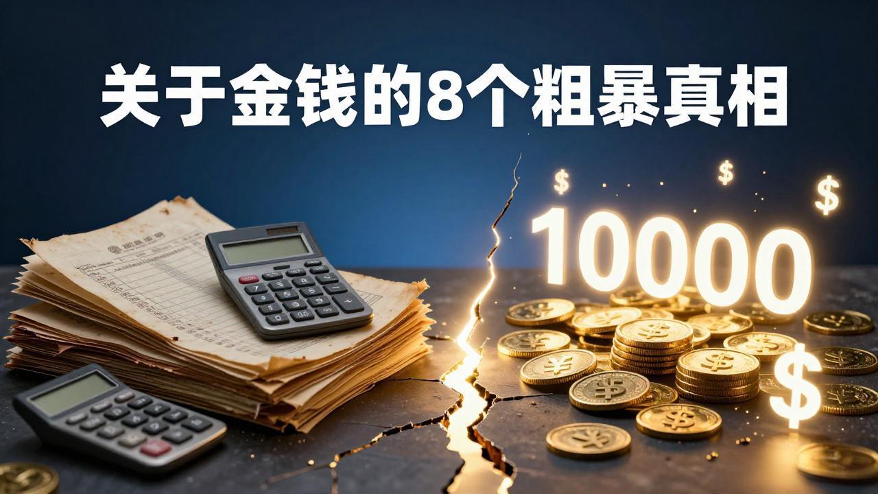 付费文章：关于金钱的 8 个粗暴真相，彻底重塑你的赚钱思维与财富认知 - 网创智库网创-网赚-电商-tk-出海-AI-抖音-快手-小红书-视频号-玩法-创业-小程序-公众号-私域-s粉网创智库