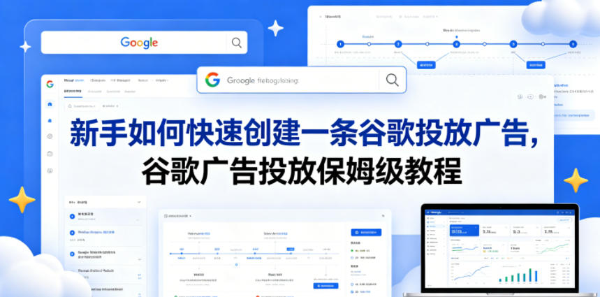 新手如何快速创建一条谷歌投放广告，谷歌广告投放保姆级教程 - 网创智库网创-网赚-电商-tk-出海-AI-抖音-快手-小红书-视频号-玩法-创业-小程序-公众号-私域-s粉网创智库