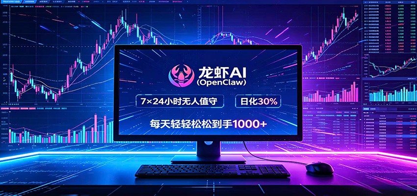 龙虾AI(OpenClaw)全自动挂机，智能操控电脑高效执行任务，每天轻松到手四位数 - 网创智库网创-网赚-电商-tk-出海-AI-抖音-快手-小红书-视频号-玩法-创业-小程序-公众号-私域-s粉网创智库