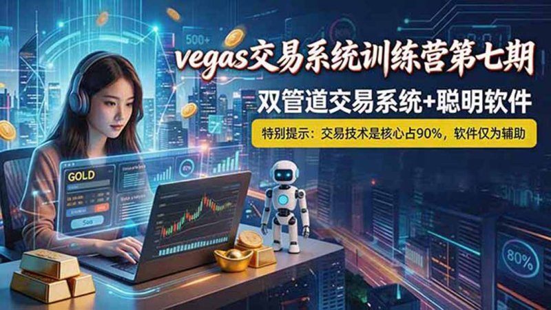 【海外美金AI搬砖】Vegas交易技术+聪明软件, 黄金期货日赚50-1000U, 长期稳定,小白轻松上手网创-网赚-电商-tk-出海-AI-抖音-快手-小红书-视频号-玩法-创业-小程序-公众号-私域-s粉网创智库