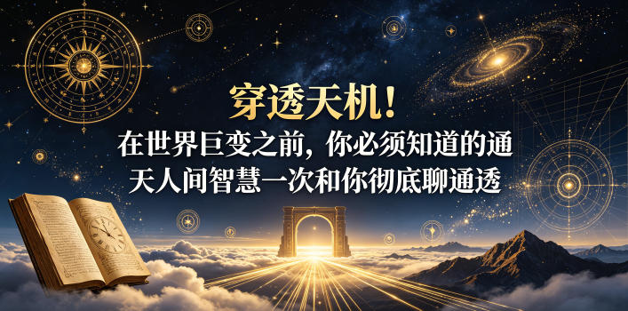 付费文章：穿透天机！在世界巨变之前，你必须知道的通天人间智慧一次和你彻底聊通透网创-网赚-电商-tk-出海-AI-抖音-快手-小红书-视频号-玩法-创业-小程序-公众号-私域-s粉网创智库