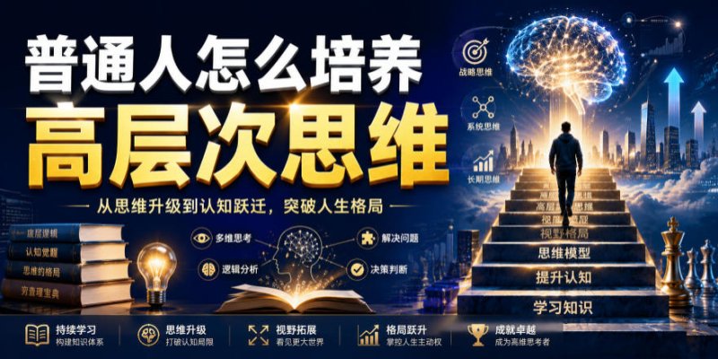 公众号付费文章:普通人怎么培养高层次思维网创-网赚-电商-tk-出海-AI-抖音-快手-小红书-视频号-玩法-创业-小程序-公众号-私域-s粉网创智库