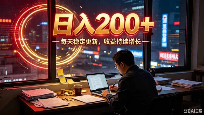 番茄达人变现新玩法，全自动运行 每日300+网创-网赚-电商-tk-出海-AI-抖音-快手-小红书-视频号-玩法-创业-小程序-公众号-私域-s粉网创智库