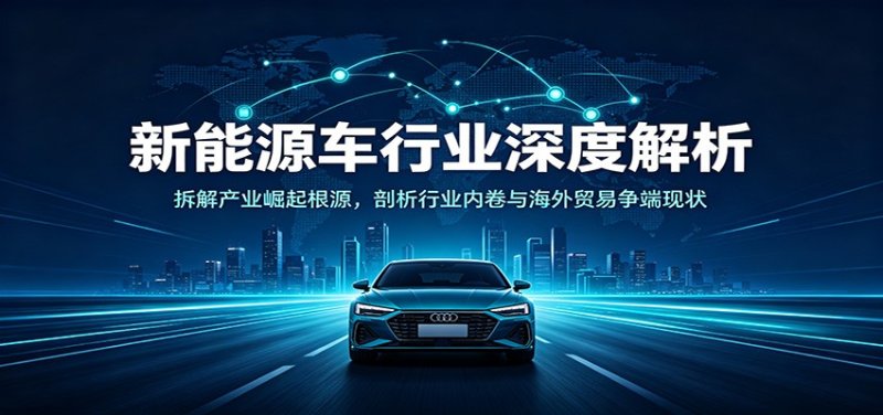 新能源车行业深度解析:拆解产业崛起根源,剖析行业内卷与海外贸易争端现状网创-网赚-电商-tk-出海-AI-抖音-快手-小红书-视频号-玩法-创业-小程序-公众号-私域-s粉网创智库
