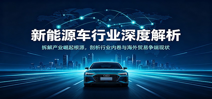 新能源车行业深度解析:拆解产业崛起根源,剖析行业内卷与海外贸易争端现状 - 网创智库网创-网赚-电商-tk-出海-AI-抖音-快手-小红书-视频号-玩法-创业-小程序-公众号-私域-s粉网创智库